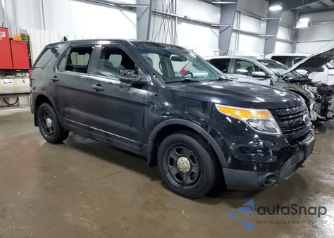 2015 Ford Explorer Police Interceptor z USA, uszkodzony, nr VIN 1FM5K8AR6FGC52505